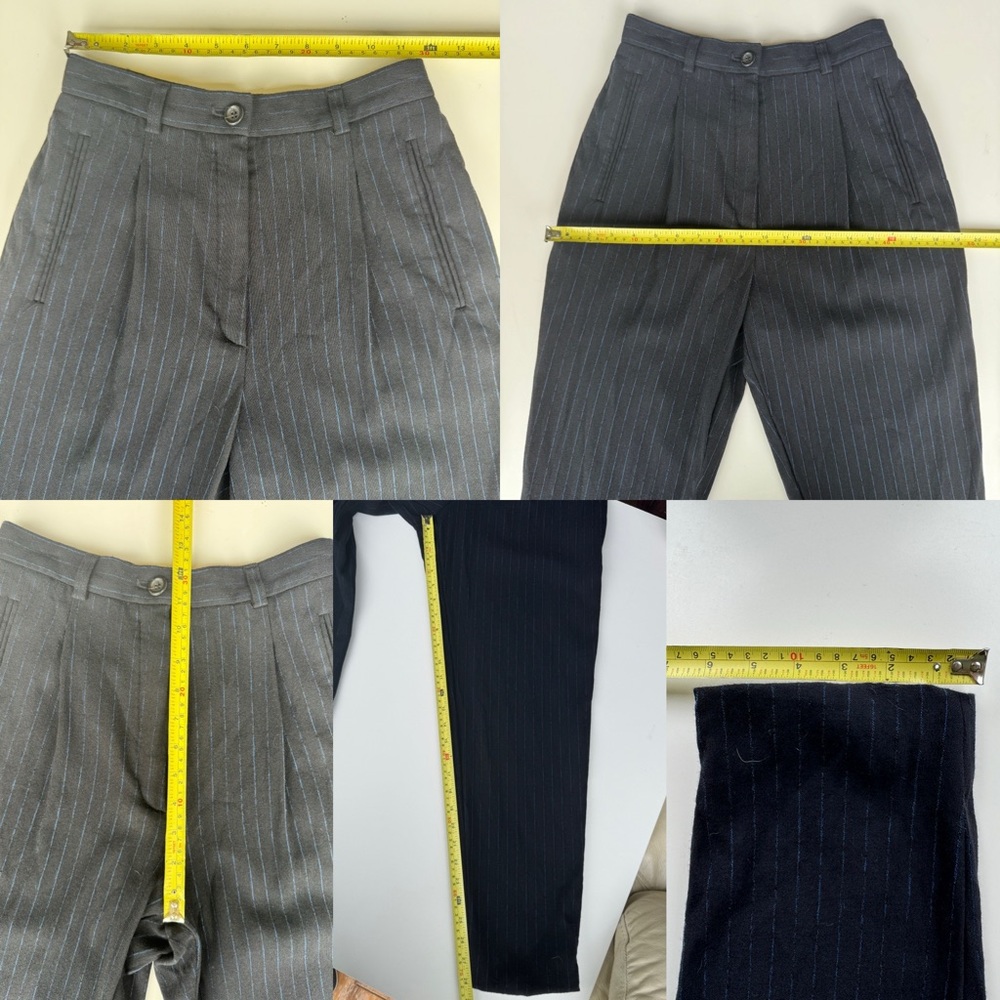 Navy Blue Escada Sport Trousers 36 - Picture 3 of 4